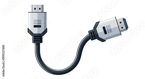 USB cable with micro USB connectors.