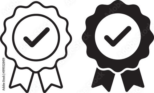 award, badge, medal, ribbon, checkmark, success, achievement, certification, quality, approved, verified, guarantee, excellence, winner, prize, honor, 