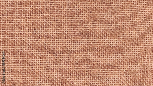Detailed Macro View of Gunny Cloth Fabric Structure. Textured Hessian Cloth Surface for Background and Wallpaper 