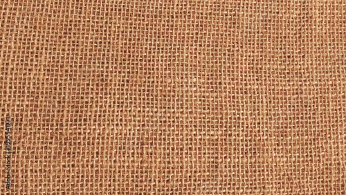 Natural Brown Burlap Fabric Texture with Coarse Weave. Textured Hessian Cloth Surface for Background and Wallpaper