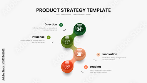 Project Briefing 4 Option Diagram Slideshow Template. Educational Report Frame Layout Vector Illustration. Corporate Overview Four Step Chart Slide Design.