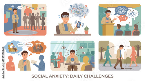 People experiencing psychology mental health wellness with anxiety support stress coping therapy recovery healing daily challenges