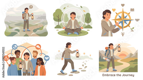 People finding wellness through therapy and support for mental health