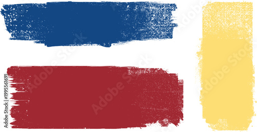 Glitch distorted grunge layer . Noise destroyed texture . Trendy defect error shapes . Overlay grunge texture . Distressed effect .Vector shapes with a halftone dots screen print texture.
