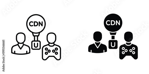 Comparison of user experience with and without a content delivery network for gaming