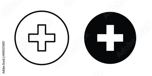 Add item icon - Vector design set