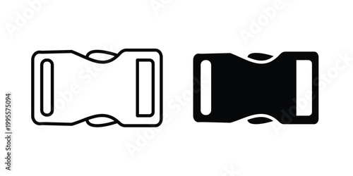 Buckle icon - Vector design set