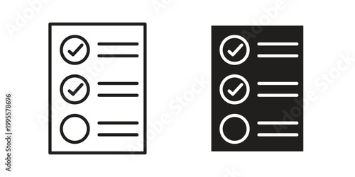 Obraz na plátně Quota icon concept design set. Icon Element For Design