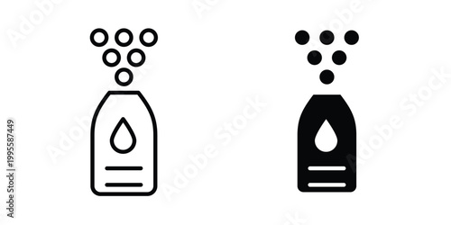 Humidifier icon - Vector design set