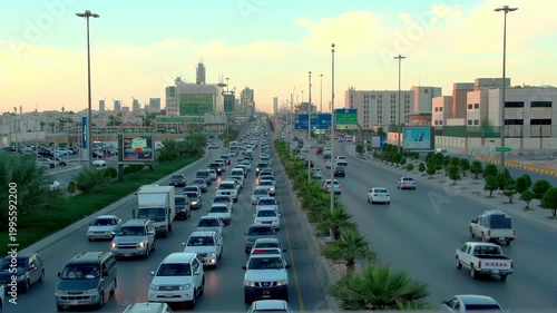 traffic in the city