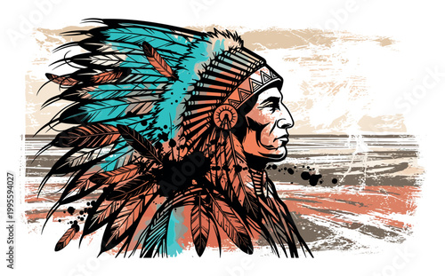 Native American Chief Headdress