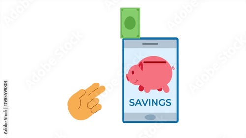 Send Cash To Electronic Saving