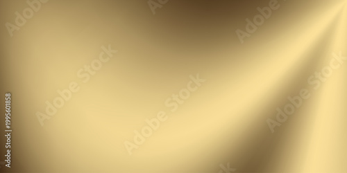 Golden metallic background with a circular brushed texture and a radial gradient creating a polished, reflective finish