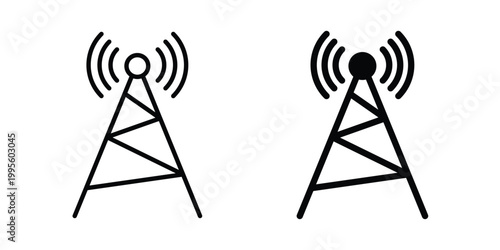 Telecom icon - Vector design set