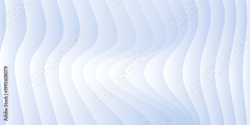 Abstract background with soft blue gradient, vertical ripple lines and frosted translucent effect. image