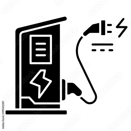 Electric charger icon