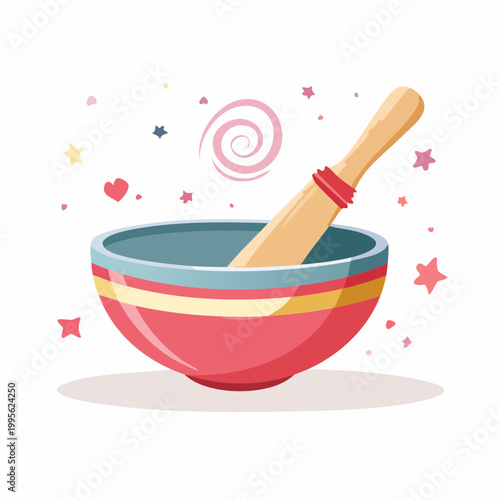 Tibetan Singing Bowl with Striker