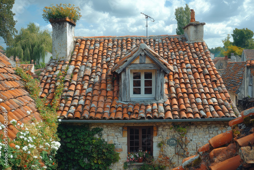 Peaceful Suburban Street Featuring Charming European Houses