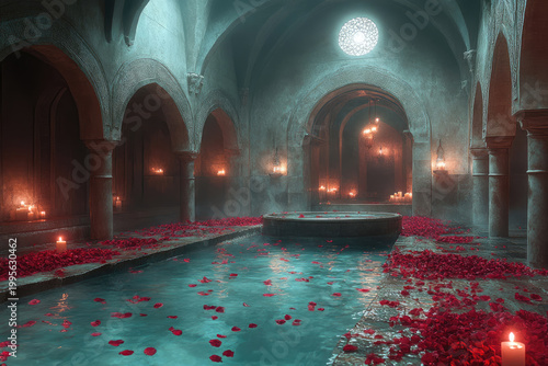 Candlelit Rituals in Ancient Underground Muslim Baths