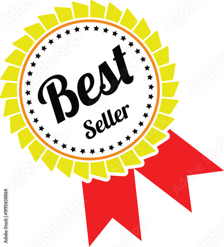 best choice label with ribbon