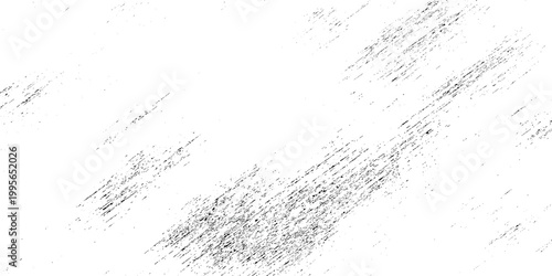 Diagonal gray grunge  scratches on white background vector graphic design element