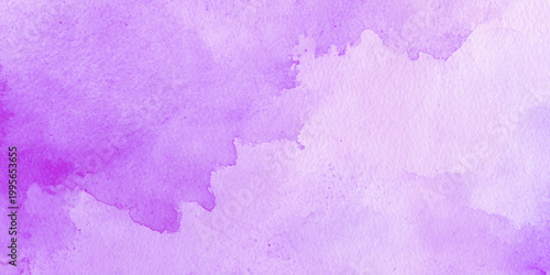 Soft purple watercolor background with abstract cloudy texture and pastel hues for design