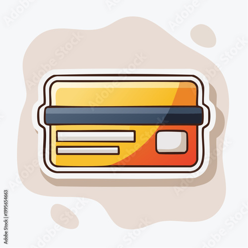 Stylized Credit Card Icon