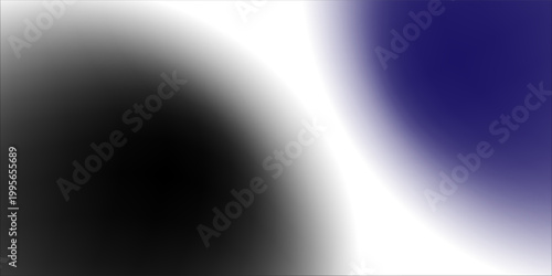 Black and blue abstract blur gradient background