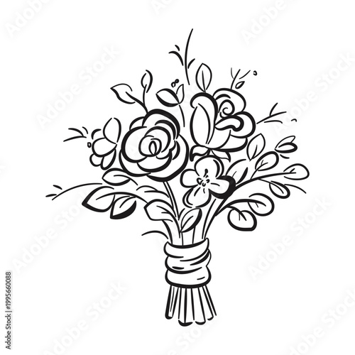 Brides bouquet, wedding flowers