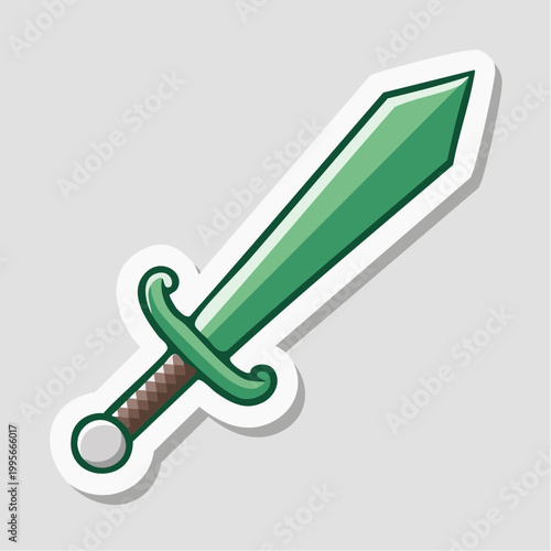 Green Sword Icon