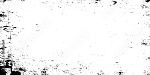 Grunge texture background with black and white distressed effect for design