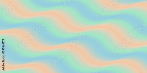 Abstract colorful vector design featuring wavy rainbow lines in blue and orange to create a vibrant motion background wallpaper with a flowing water texture