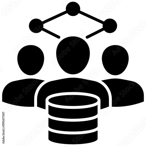 Talent Pool Icon Vector Illustration For Design.