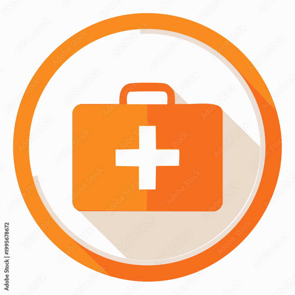 Fototapeta premium First Aid Kit Icon