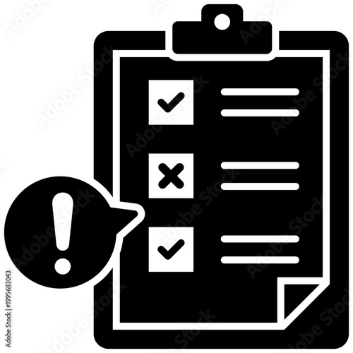 Disciplinary Action Icon Vector Illustration For Design.