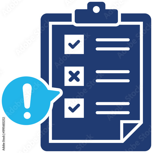 Disciplinary Action Icon Vector Illustration For Design.