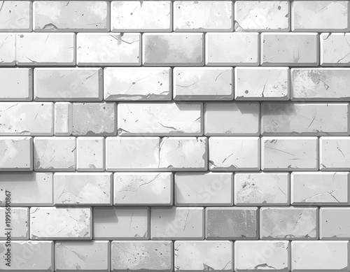 white brick wall background