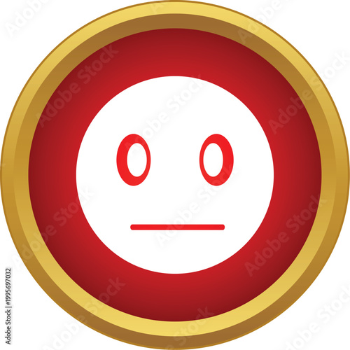 Neutral face emoji representing indifference or a lack of emotion