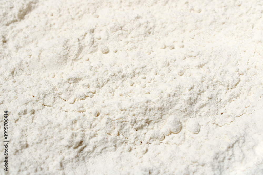 Fototapeta premium Close Up Of White Powder Texture Background