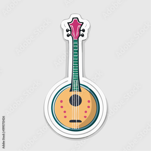 Illustration of a Banjo