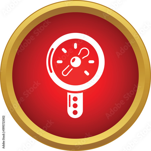 Tensiometer icon representing a device for measuring pressure