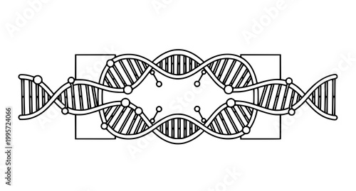 Dna structure with integrated circuit elements a fusion of biology and technology