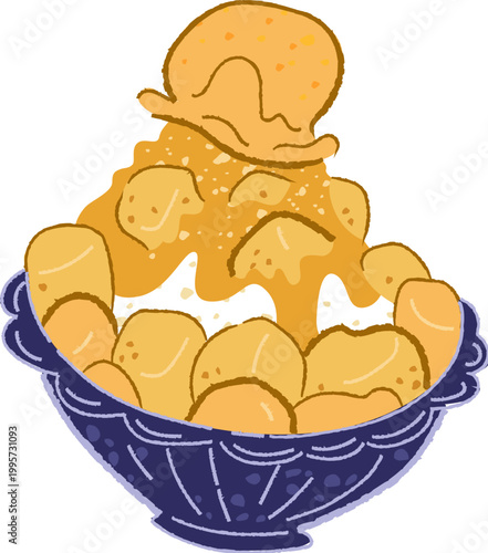 Mango shaved ice