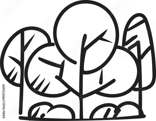 Public Park or Forest Area