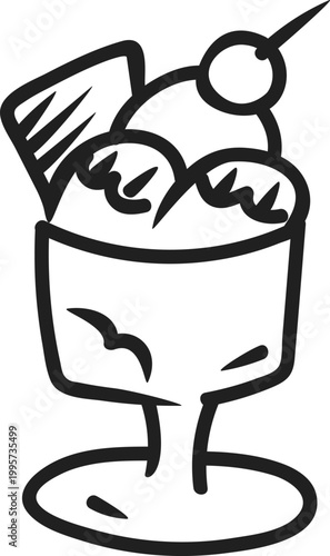 Luxury Ice Cream Sundae