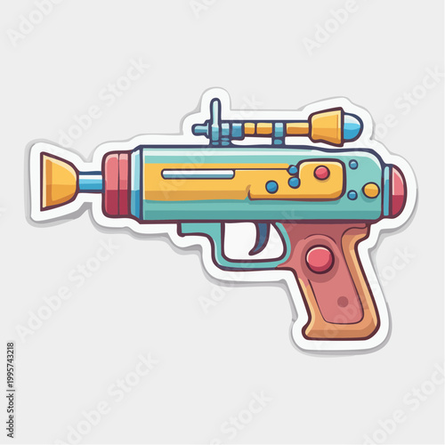 Retro Sci-Fi Toy Ray Gun