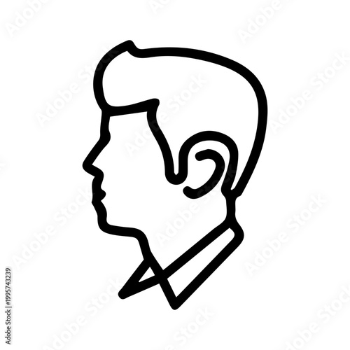 Profile of a Man