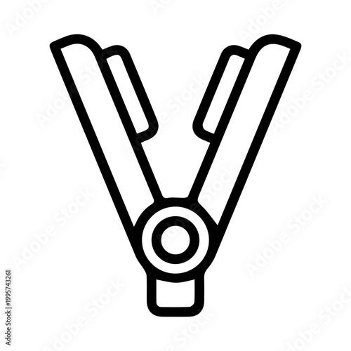 Hair Straightener Icon