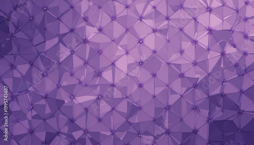 Purple geometric polygon pattern vector with clean sharp lines