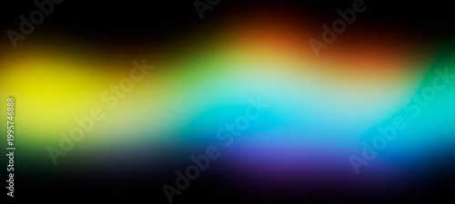 Soft focus abstract color gradient background with blended rainbow hues and smooth transitions.
